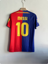 BARCELONA 2008-09 MESSI HOME KIT EMBROIDERY PREMIUM
