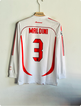 ACMILAN 2006-07 AWAY KIT MALDINI FULLSLEEVE EMBROIDERY PREMIUM