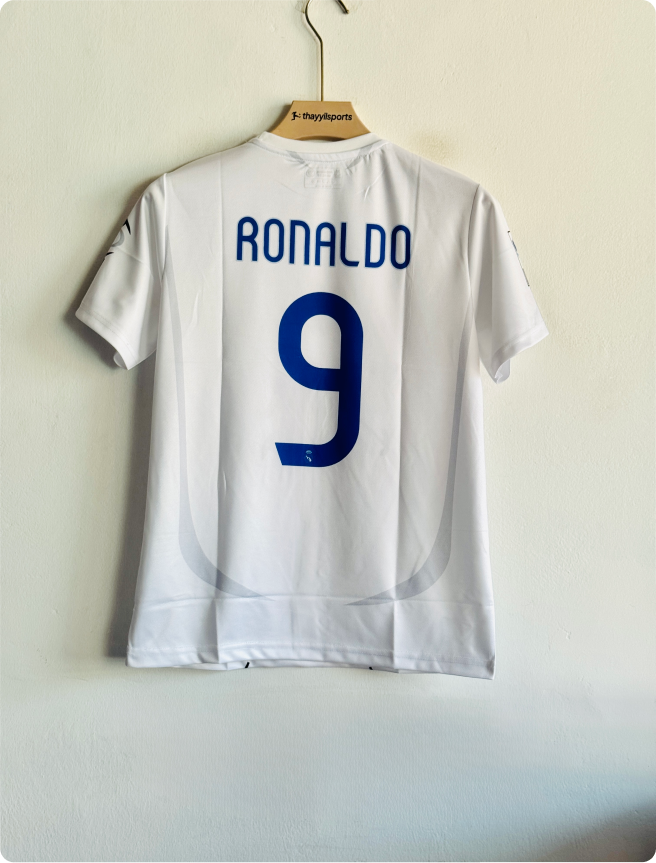 REAL MADRID 2006 HOME RONALDO EMBROIDERY