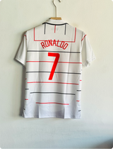 MANCHESTER UNITED 2003-04 THIRD KIT RONALDO POLO EMBROIDERY