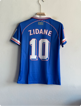 FRANCE 1998 HOME KIT ZIDANE POLO EMBROIDERY