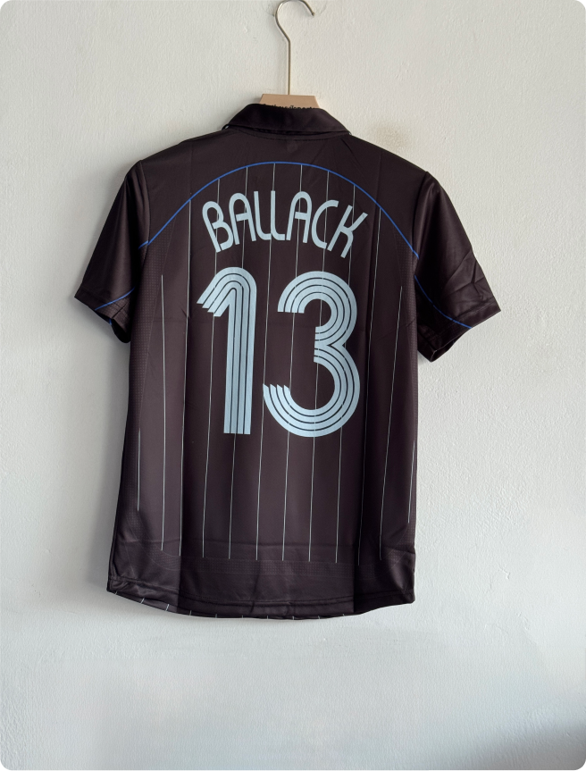 CHELSEA 2006-07 THIRD KIT BALLACK POLO EMBROIDERY PREMIUM