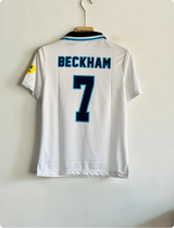 ENGLAND 1996 HOME BECKHAM POLO EMBROIDERY PREMIUM