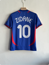 FRANCE 2006-07 HOME KIT ZIDANE EMBROIDERY PREMIUM