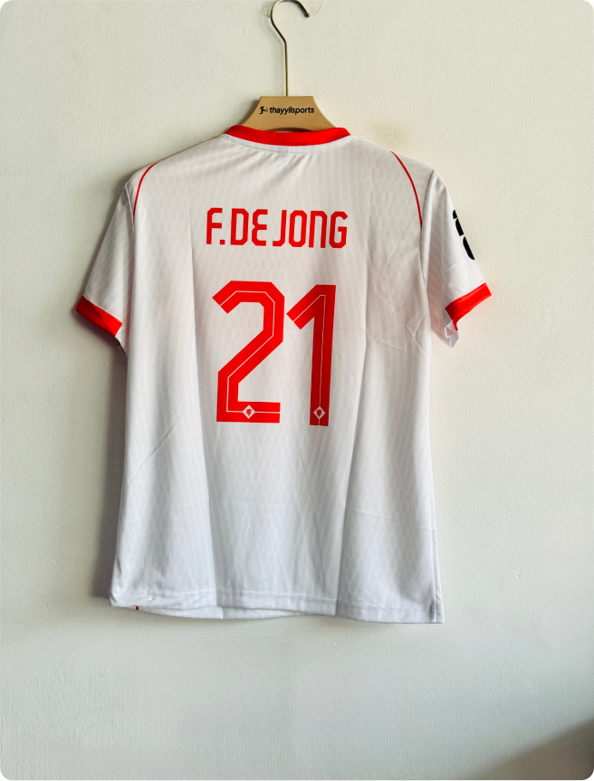NETHERLANDS 2026 AWAY KIT DE JONG