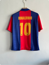BARCELONA 1992 VINTAGE SPECIAL KIT RONALDINHO FIVESLEEVE POLO