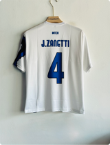 INTERMILAN 2010-11 AWAY KIT ZANETTI FIVESLEEVE