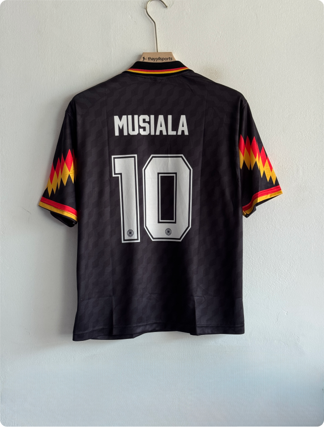 GERMANY 2026 BLACK CONCEPT KIT MUSIALA FIVESLEEVE POLO