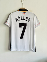 GERMANY 1998 HOME KIT MOLLER POLO EMBROIDERY PREMIUM