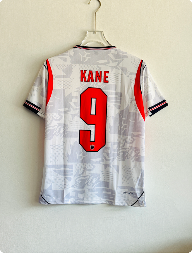 ENGLAND 2026 HOME KIT KANE EMBROIDERY