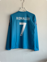 REAL MADRID 2017-18 THIRD KIT RONALDO FULLSLEEVE EMBROIDERY