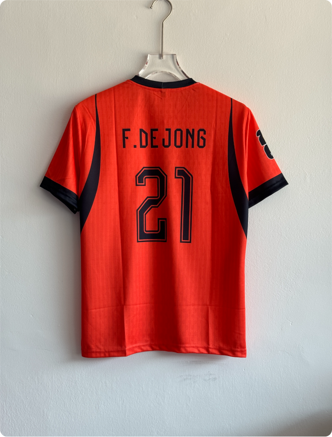 NETHERLAND 2026 HOME KIT DE JONG