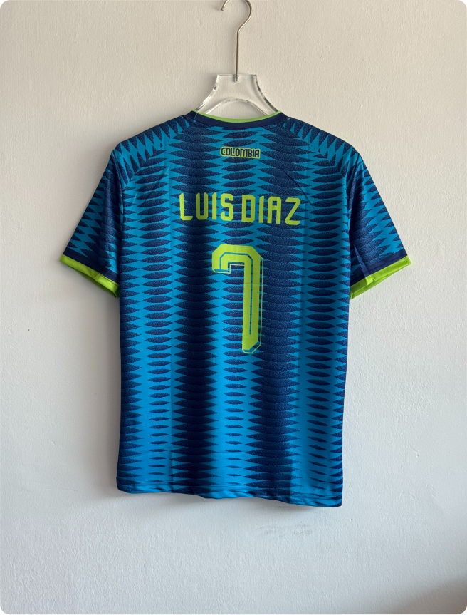 COLUMBIA 2026 AWAY KIT LUIS DIAZ