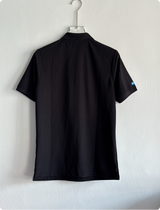 TSHIRT PORTUGAL BLACK POLO EMBROIDERY PREMIUM