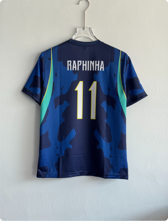 BRAZIL 2026 AWAY KIT RAPHINA EMBROIDERY