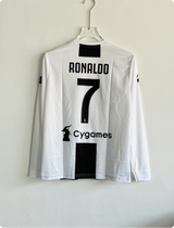 JUVENTUS 2018-19 HOME KIT RONALDO FULLSLEEVE EMBROIDERY