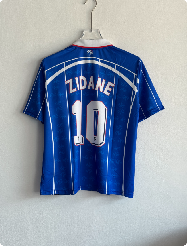 FRANCE FANTASY JERSEY ZIDANE FIVESLEEVE POLO