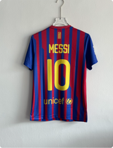 BARCELONA 2011-12 HOME KIT MESSI EMBROIDERY PREMIUM