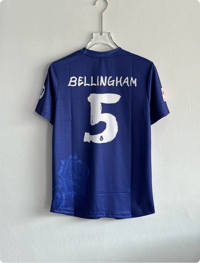 REAL MADRID X Y-3 23-24 FOURTH KIT BELLINGHAM EMBROIDERY PREMIUM