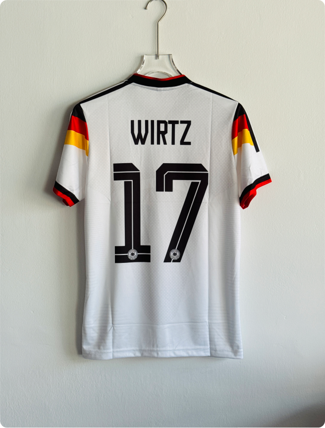 GERMANY 2026 HOME KIT WRITZ KNITTED POLO EMBROIDERY PREMIUM