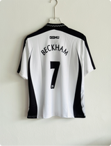 MANCHESTER UNITED BECKHAM SPECIAL EDITION WHITE KIT FIVESLEEVE POLO