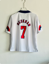 ENGLAND 1998 SPECIAL EDITION KIT BECKHAM FIVESLEEVE POLO