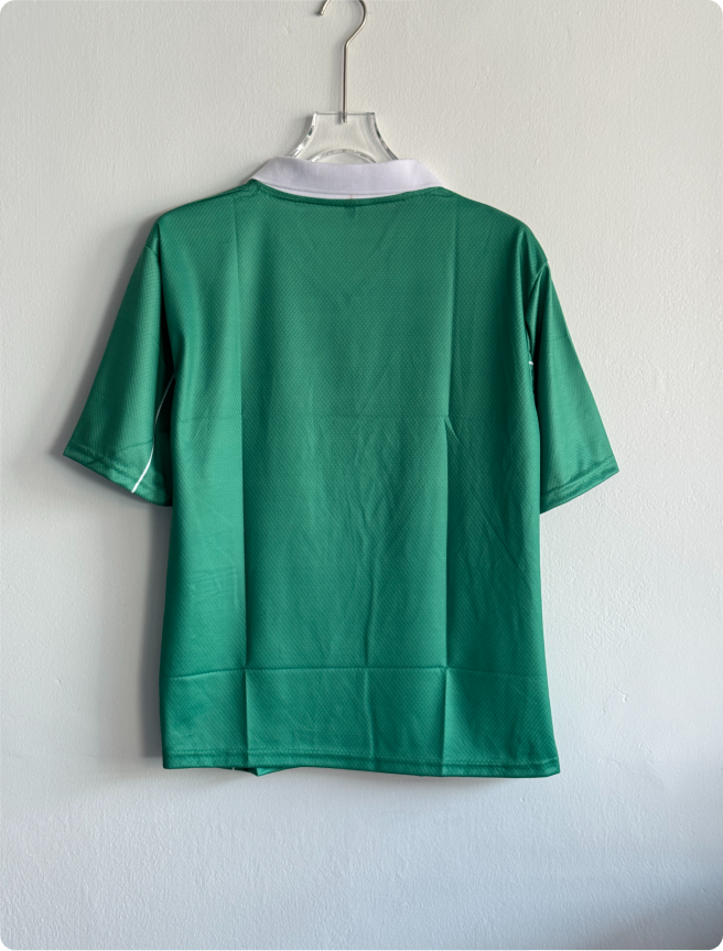 CELTIC GREEN FIVESLEEVE POLO