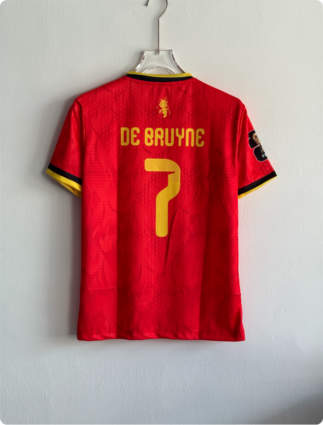 BELGIUM 2026 HOME KIT DE BRUYNE