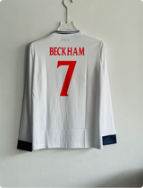 ENGLAND 2000 HOME KIT BECKHAM FULLSLEEVE EMBROIDERY