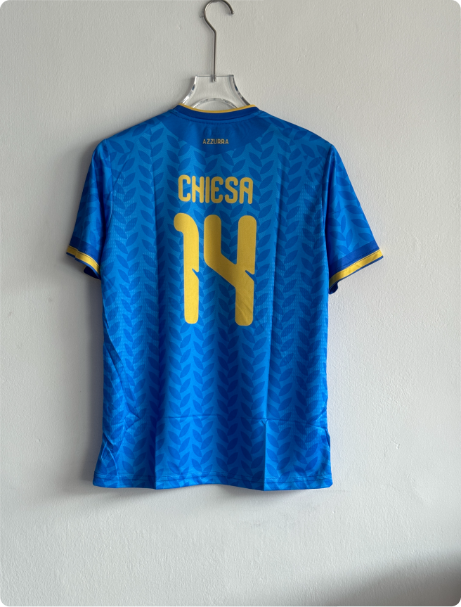 ITALY 2026 HOME KIT CHIESA EMBROIDERY