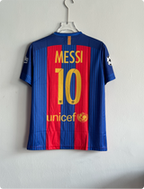 BARCELONA 2016-17 HOME KIT MESSI EMBROIDERY