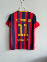 BARCELONA 2013-14 HOME KIT NEYMER EMBROIDERY