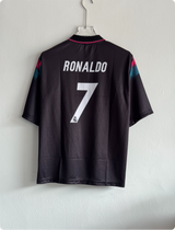 REAL MADRID 26-27 ST SHIRT BLACK FIVESLEEVE POLO