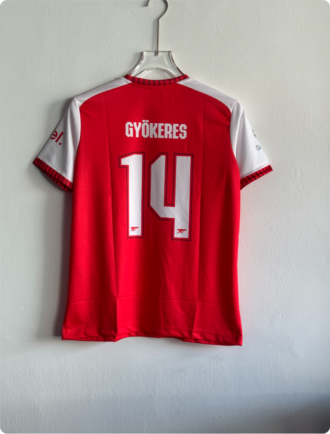ARSANEL 26-27 HOME KIT GYOKERES EMBROIDERY