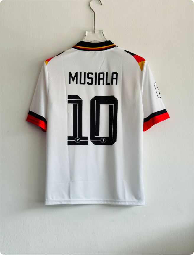 GERMANY 2026 HOME KIT MUSIALA FIVESLEEVE POLO