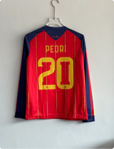 SPAIN 2026 HOME KIT PEDRI FULLSLEEVE EMBROIDERY