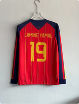 SPAIN 2026 HOME KIT LAMINE YAMAL FULLSLEEVE EMBROIDERY