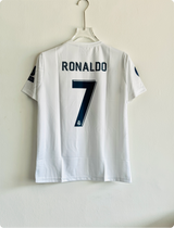 REAL MADRID 2017-18 HOME KIT RONALDO EMBROIDERY