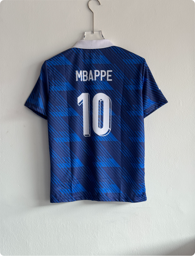 FRANCE 2026 HOME KIT MBAPPE POLO EMBROIDERY
