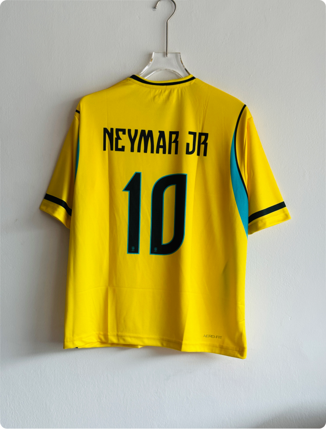 BRAZIL 2026 HOME KIT NEYMER FIVESLEEVE EMBROIDERY