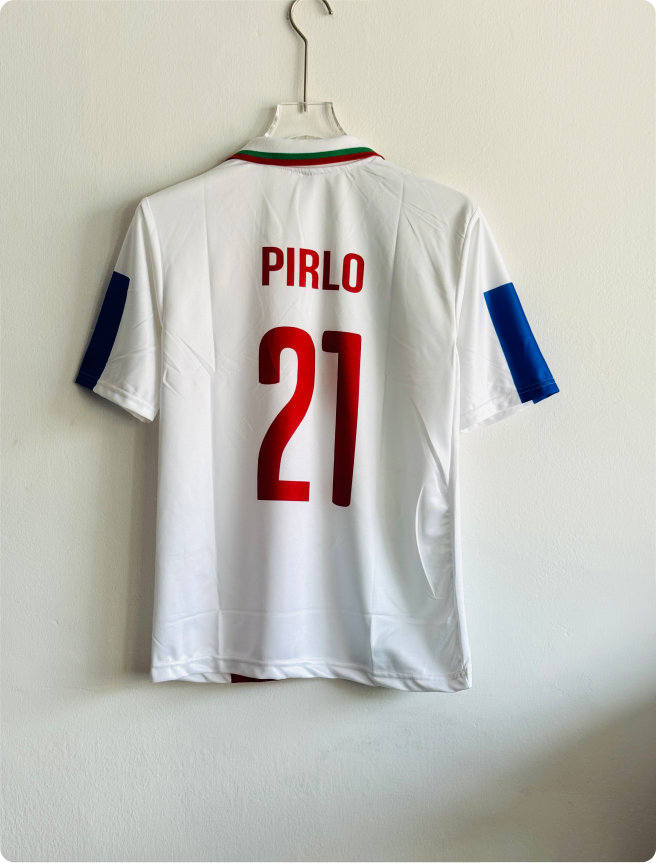 ITALY PIRLO SPECIAL EDITION KIT FIVESLEEVE POLO