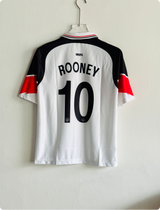 MANCHESTER UNITED 2010-11 AWAY KIT ROONEY FIVESLEEVE POLO