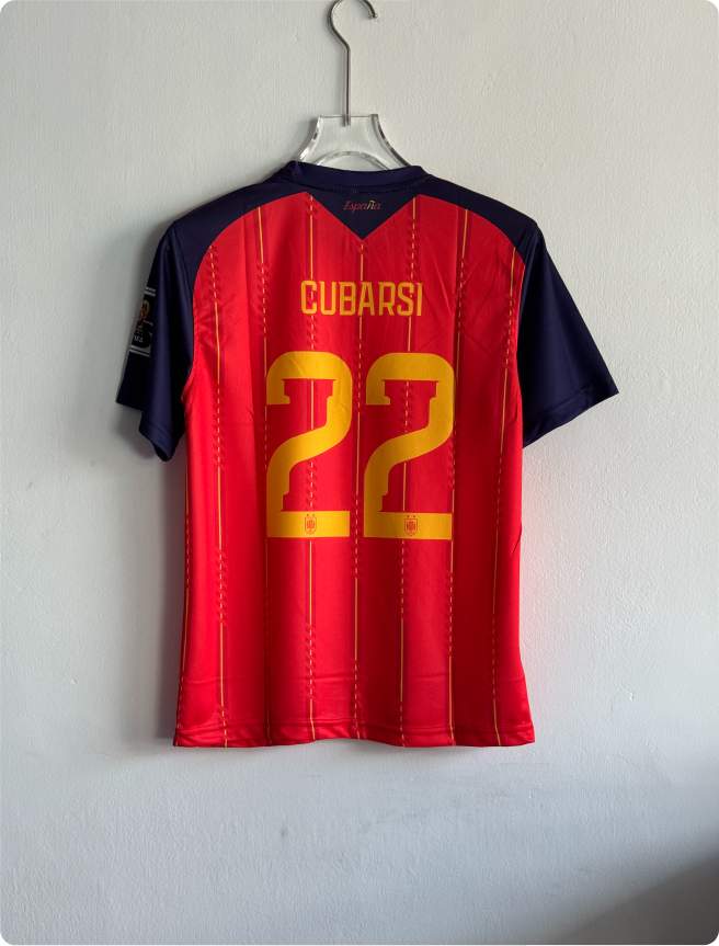 SPAIN 2026 HOME KIT 2 STAR CUBARSI