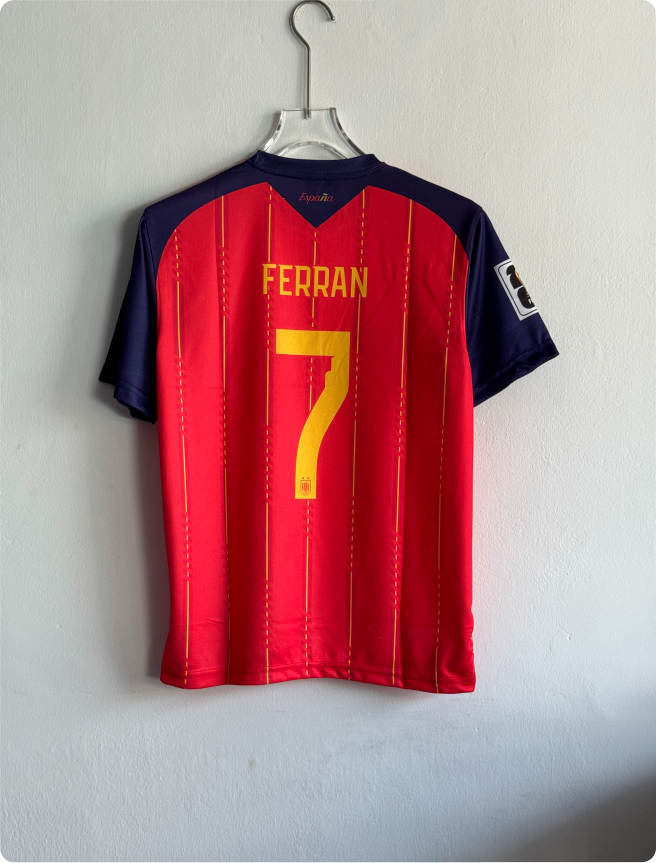 SPAIN 2026 HOME KIT 2 STAR FERRAN