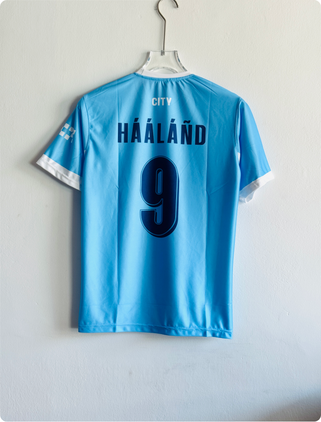 MANCHESTER CITY 26-27 HOME KIT HAALAND