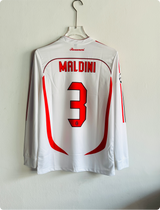 ACMILAN 2006-07 AWAY KIT MALDINI FULLSLEEVE EMBROIDERY PREMIUM