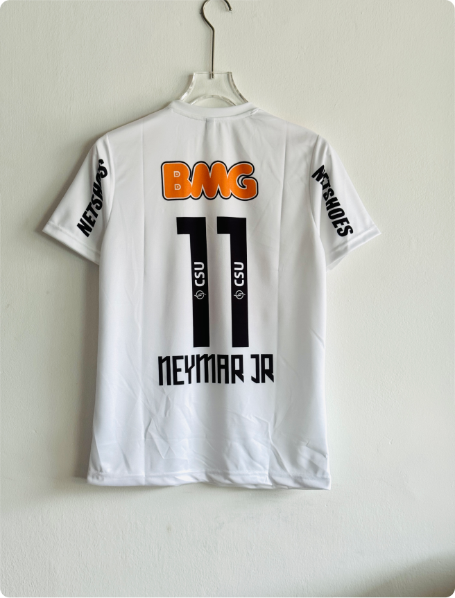 SANTOS 2012-13 HOME KIT NEYMER EMBROIDERY PREMIUM