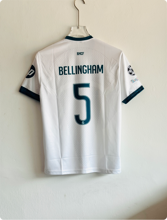 REAL MADRID 26-27 HOME KIT BELINGHAM