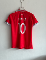 MANCHESTER UNITED 26-27 HOME KIT CUNHA POLO EMBROIDERY