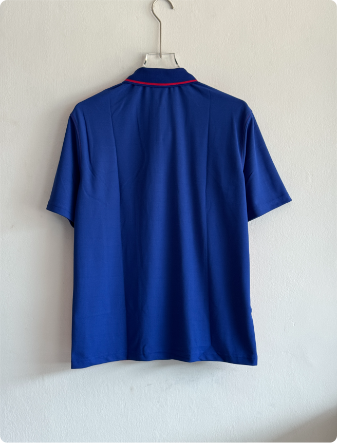 TSHIRT BARCELONA 19 POLO EMBROIDERY WITH ZIP PREMIUM
